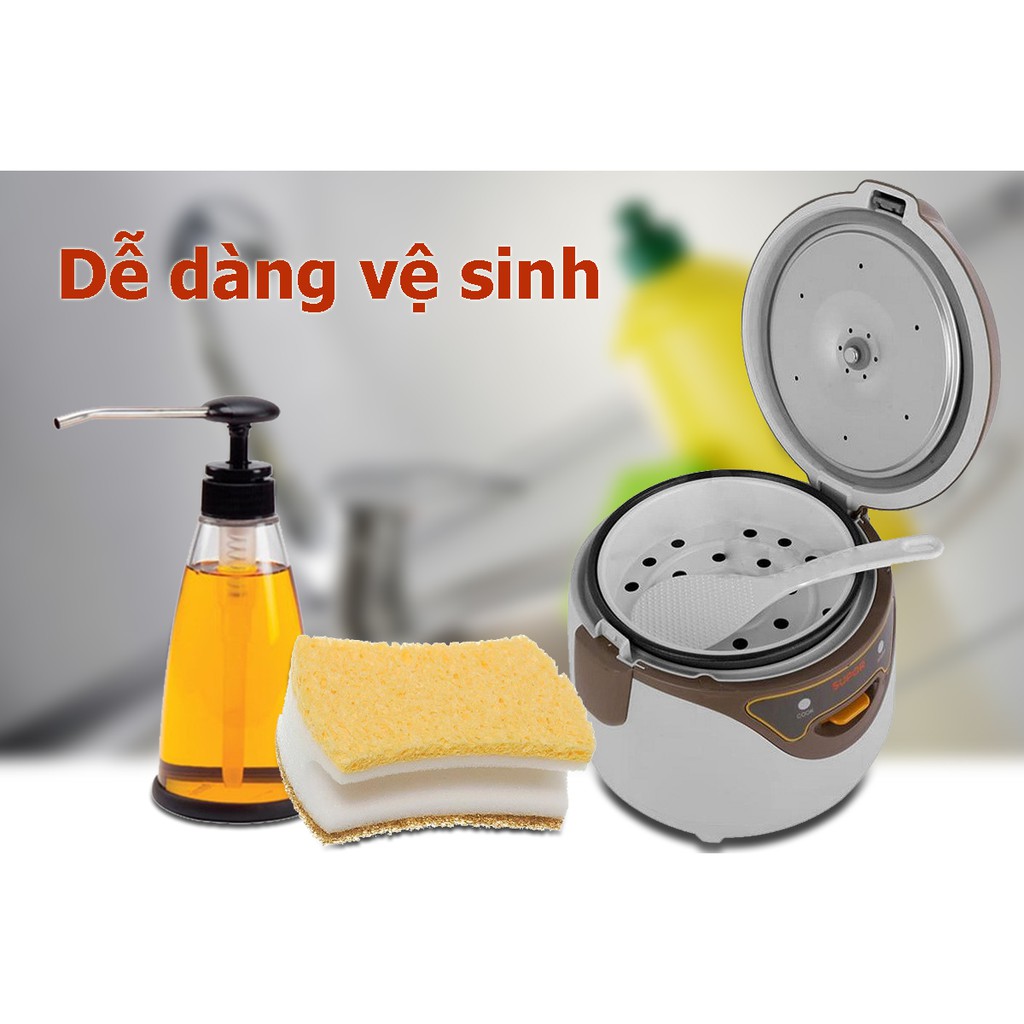 Nồi cơm điện mini 0.8L Supor - CFXB16YB3VN-36