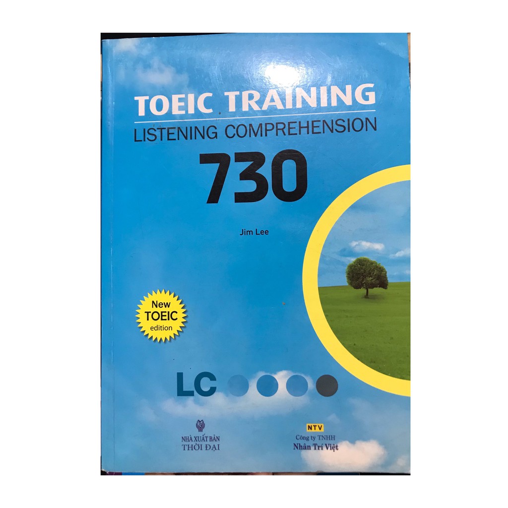 Sách-Toeic Training Listening Comprehension 730 (Kèm CD)