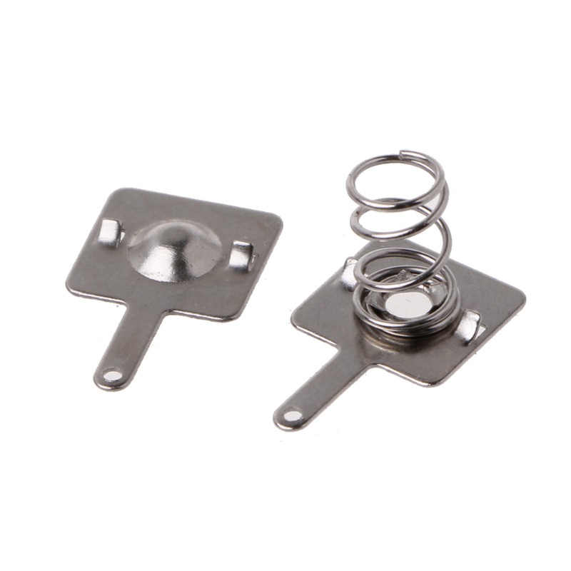 Bộ 100 cái lò xo kim loại cho pin AA/AAA