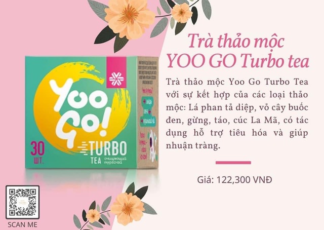 Trà thảo mộc yoogo  Siberi