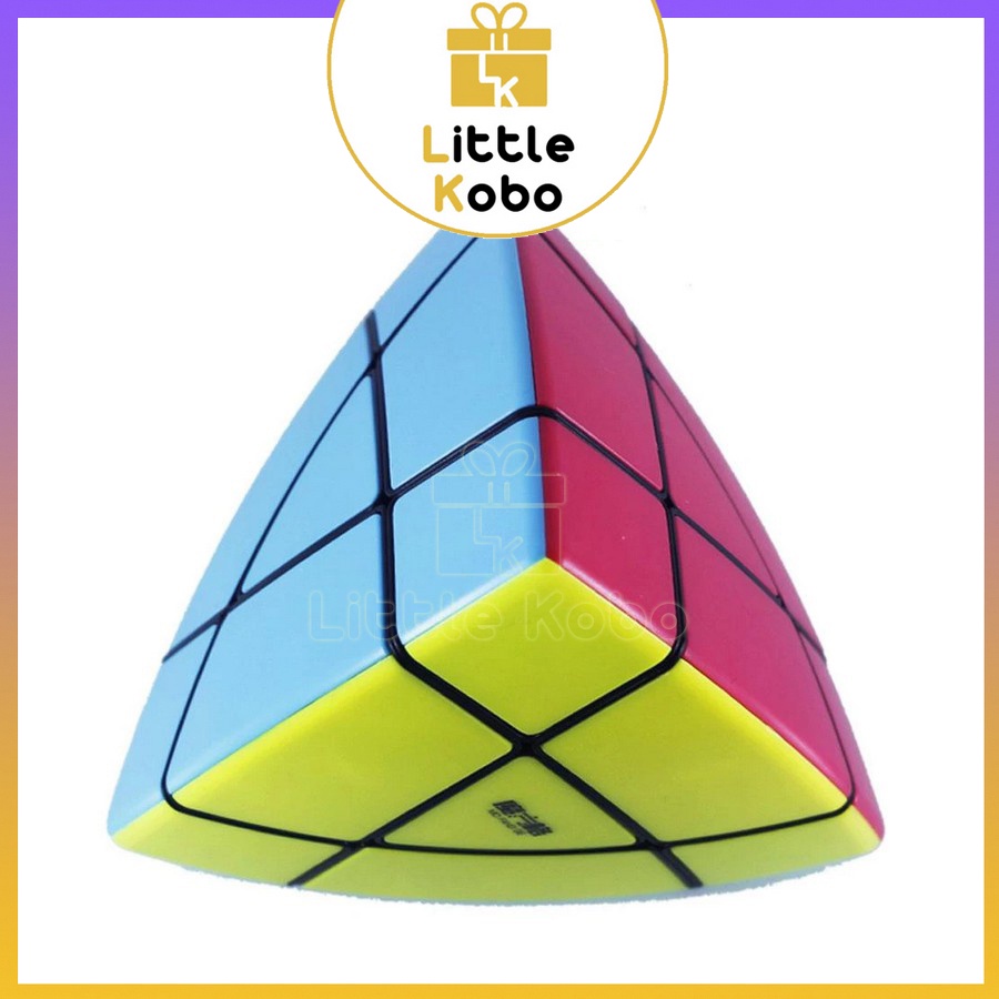 Rubik Biến Thể QiYi Corner Mastermorphix Cube Siêu Xịn Rubic Stickerless Không Viền