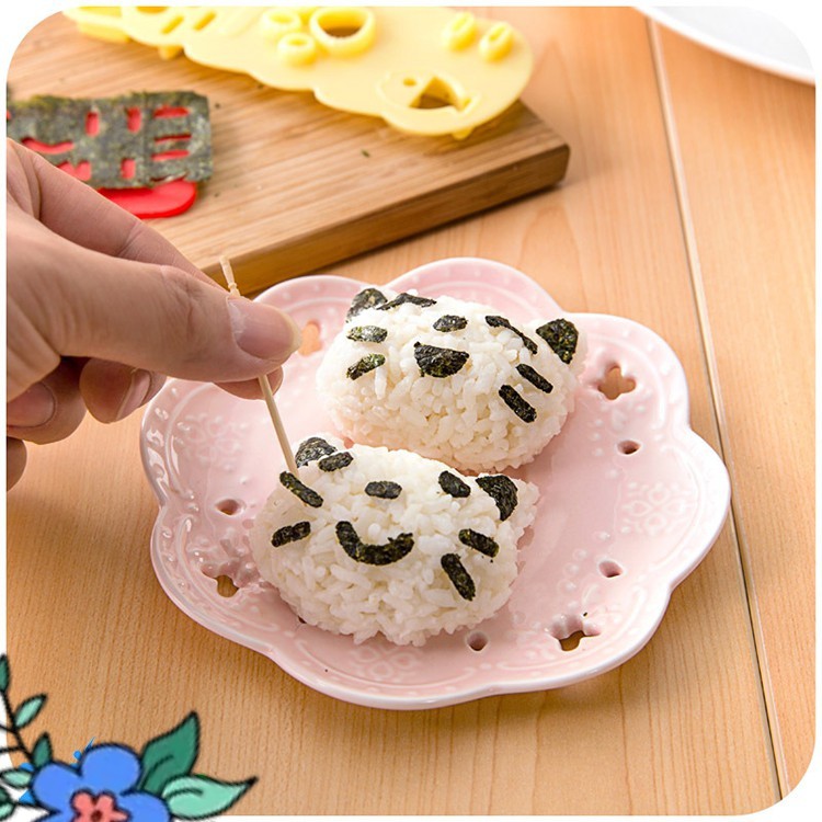 BỘ DỤNG CỤ ÉP CƠM HÌNH MÈO NEKO