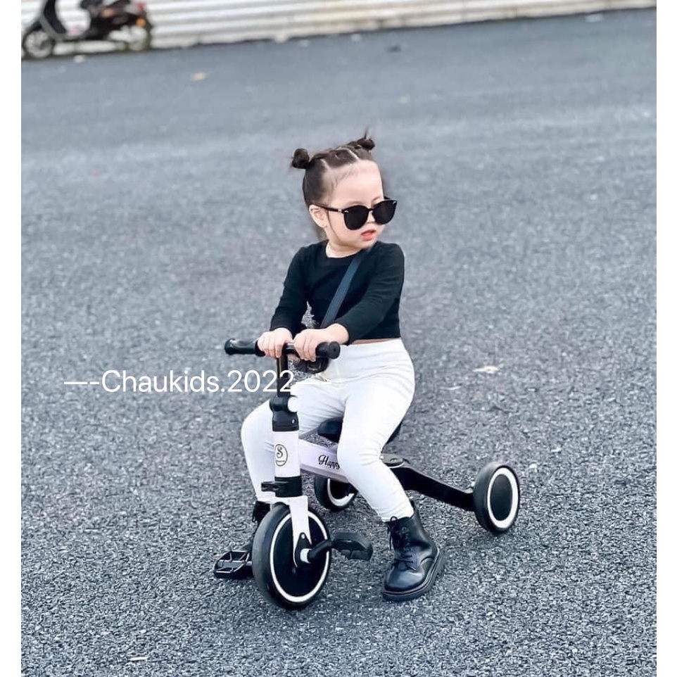 Đồ Bộ Bé Gái - Áo Cotton Dài Tay Kết Hợp Quần Legging Sành Điệu DOBO071