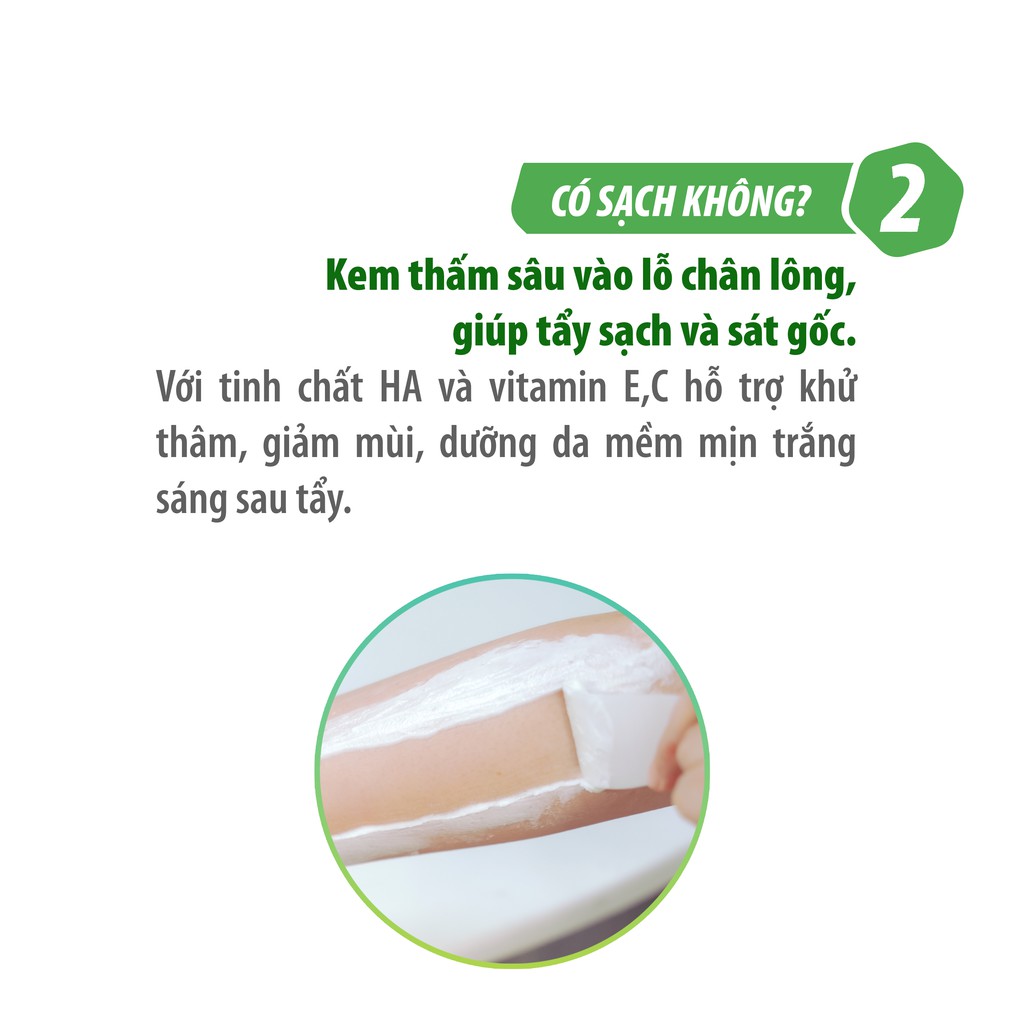 Kem Tẩy Lông Lanla Nature