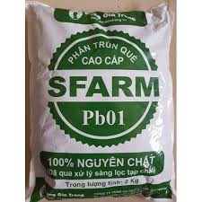 Phân trùn quế nguyên chất Sfarm Pb01 2kg