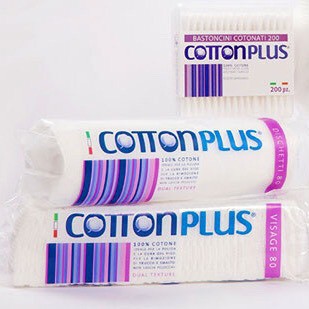 Bông Tẩy Trang Cotton Plus  100% Cotton Tự Nhiên Tẩy Sạch Tế Bào Chết 80 Miếng