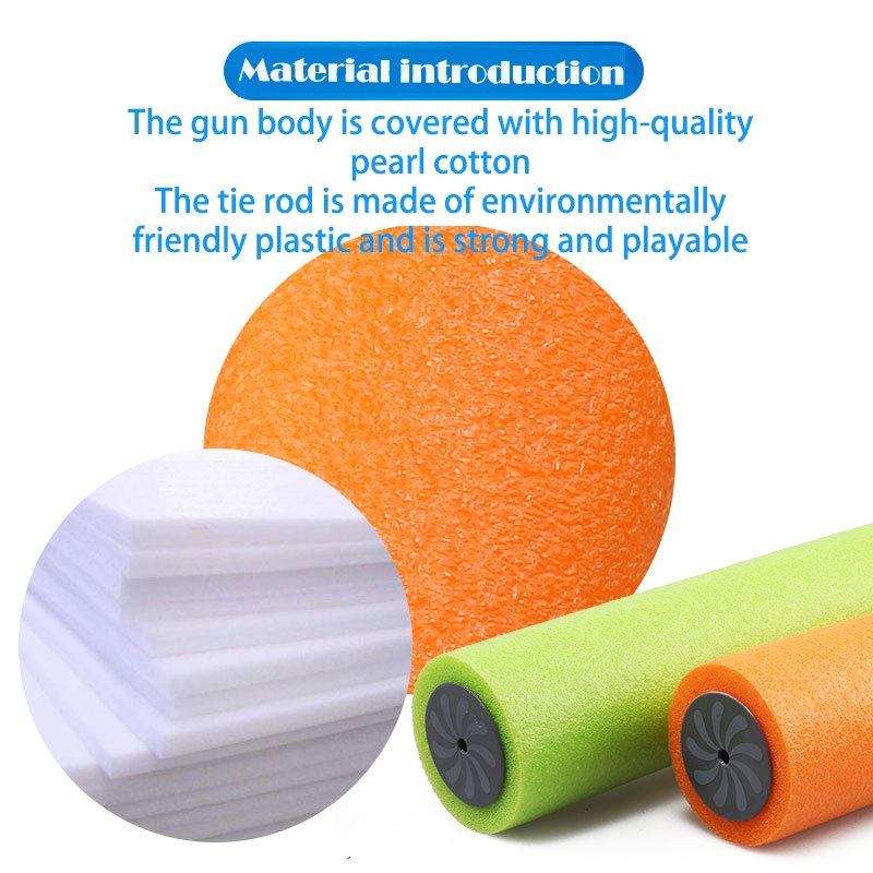 Súng Nước EVA Đồ Chơi Dạng Kéo Ra Thiết Bị EVA 3 + Cho Bé