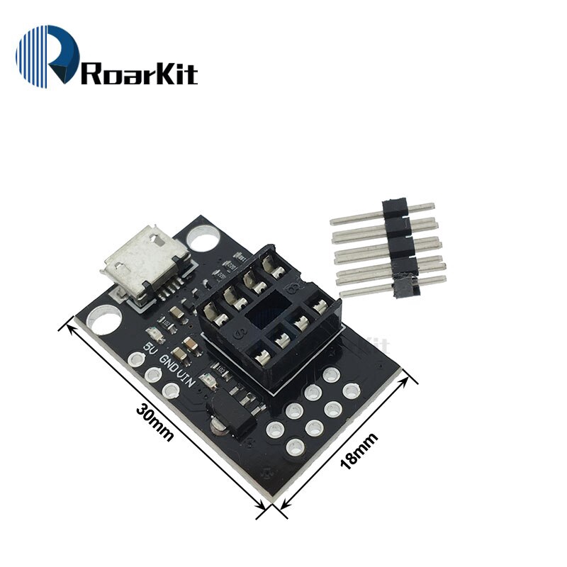 Digispark kickstarter miniature minimal Development Board ATTINY85 Module for Arduino usb ATtiny13A/ATtiny25/ATtiny45 connector