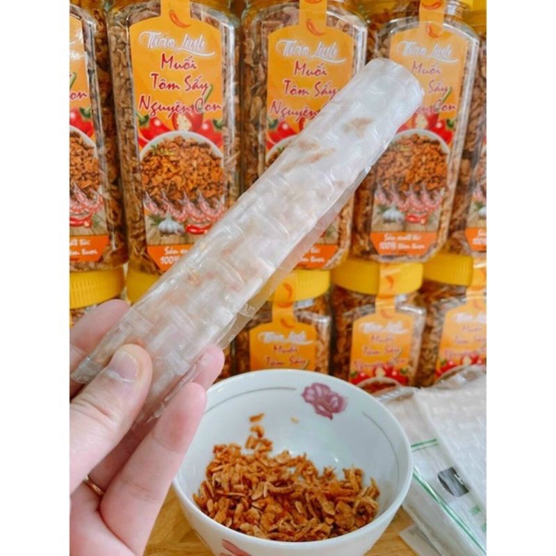 MUỐI TÔM SẤY NGUYÊN CON THẢO LINH HŨ 230GR - MUỐI TÔM THẢO LINH - Lùn Con Food