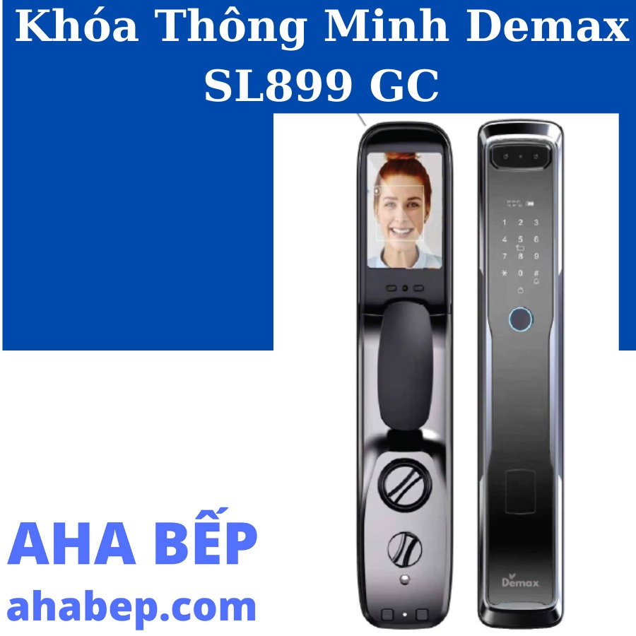 Khóa Thông Minh Tự Động Demax SL899 GC -  Hàng Chính Hãng