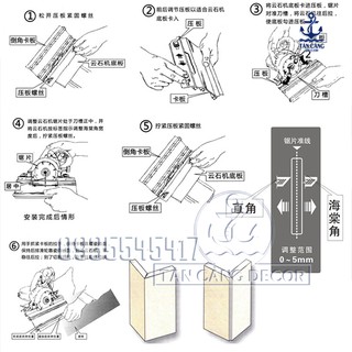 Cữ cắt gạch góc 45 độ