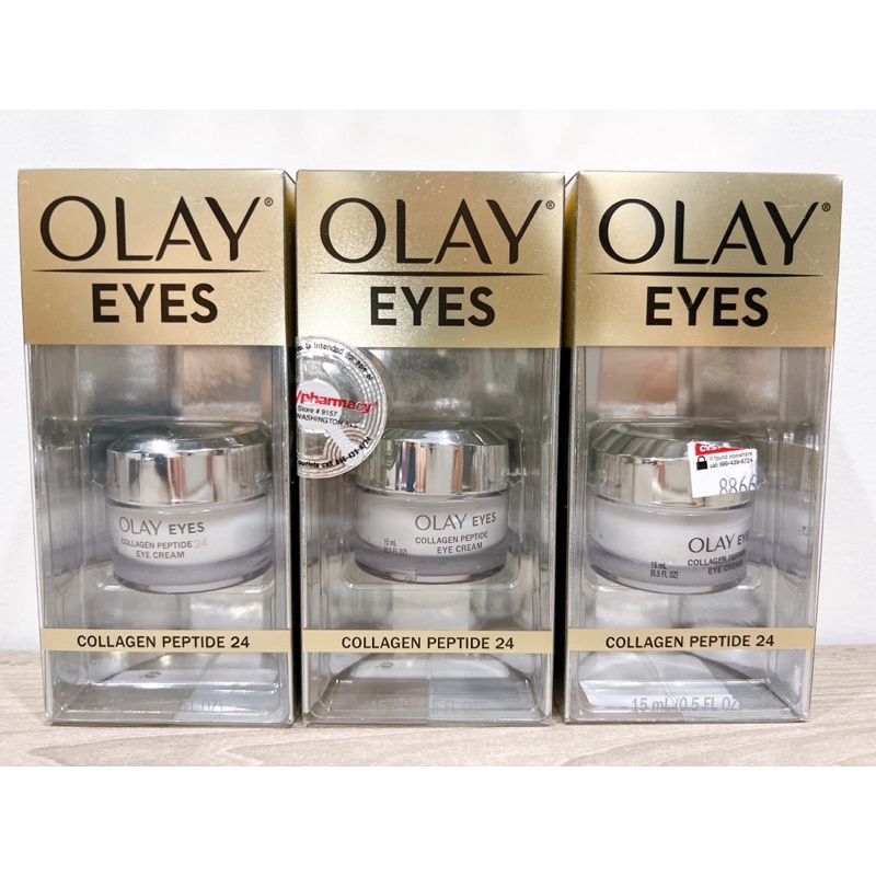 USA_Kem dưỡng mắt Olay Eyes Collagen Peptide 24