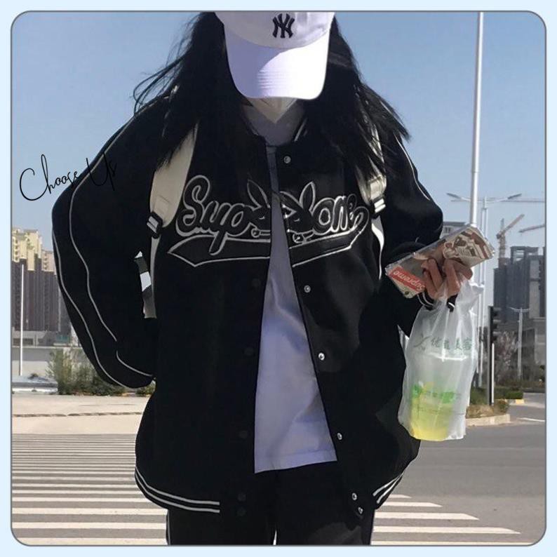 Áo Khoác Dù Bomber SUPREME Unisex Choose Us | BigBuy360 - bigbuy360.vn