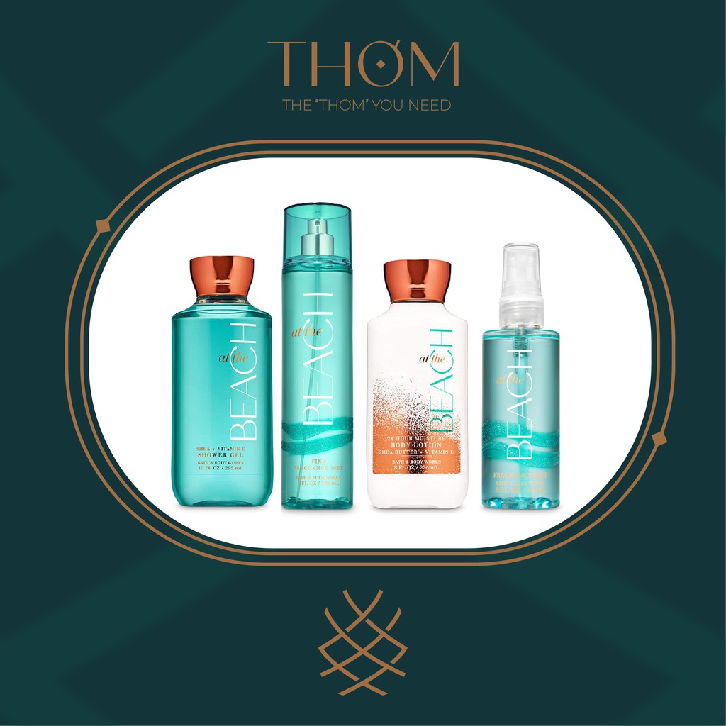 AT THE BEACH | Sản Phẩm Tắm Dưỡng Xịt Thơm Toàn Thân Bath & Body Works | BigBuy360 - bigbuy360.vn