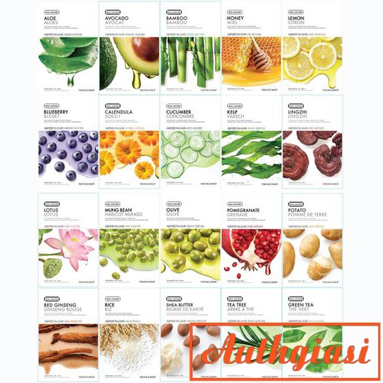 Mặt nạ dưỡng da The Face Shop Real Nature Mask Sheet TFS cung cấp dưỡng chất sâu cho da 20g | Thế Giới Skin Care