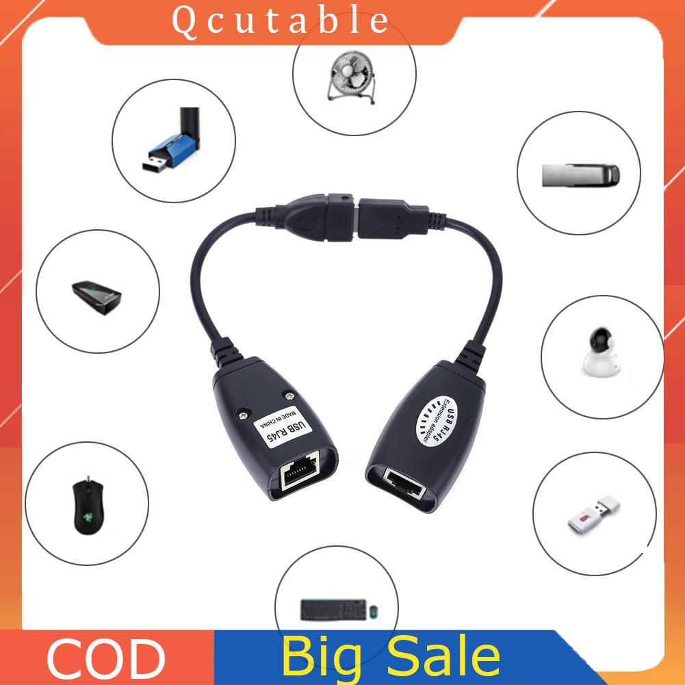 Đầu Nối Dài Usb 2.0 Sang Rj45 150ft Uk