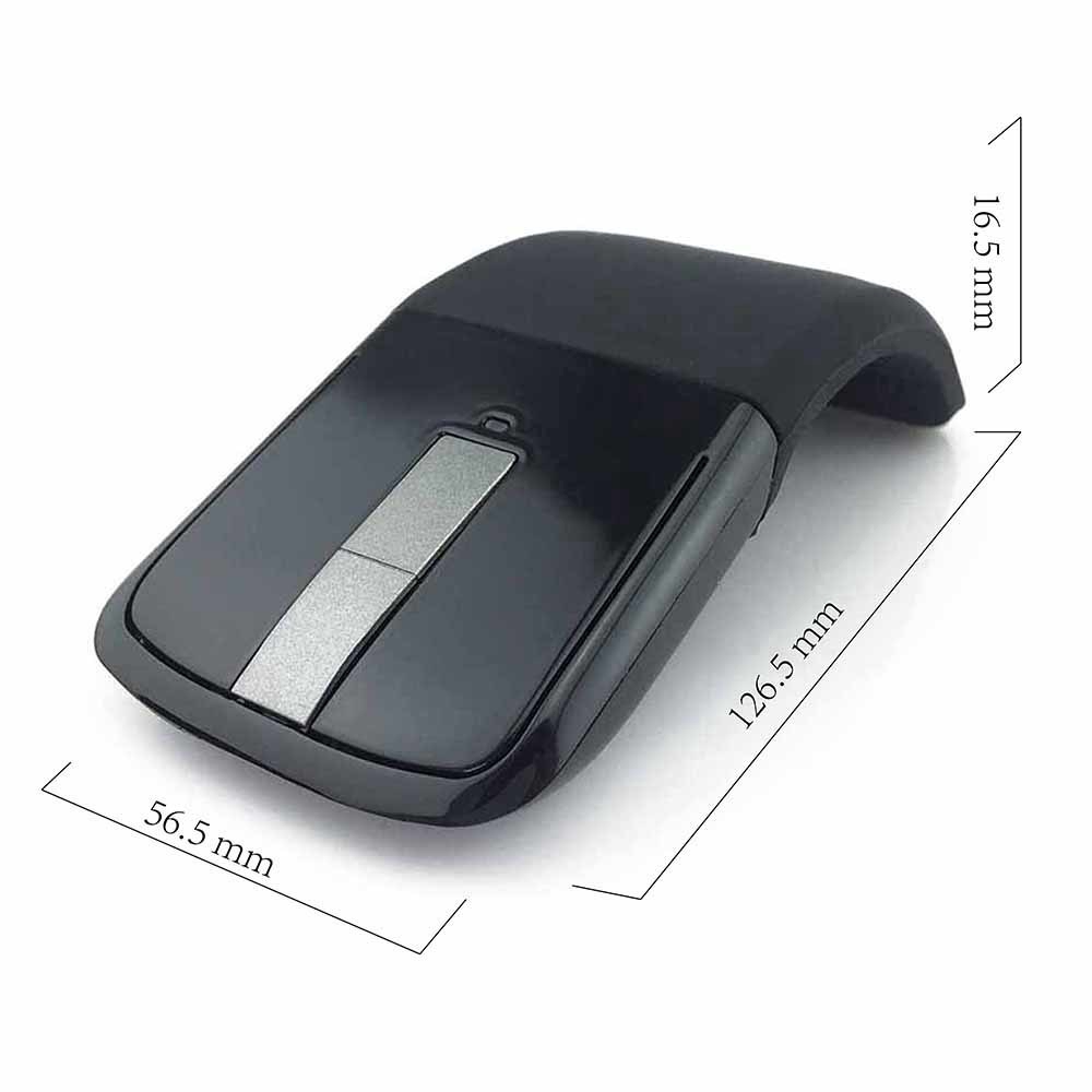 CHUYI Chuột bluetooth Không Dây Có Thể Gập Lại Được Cho Máy Tính
