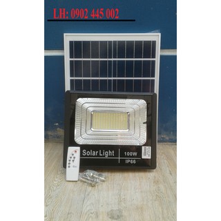 Đèn năng lượng mặt trời chính hãng jindian 100w jd-8800l