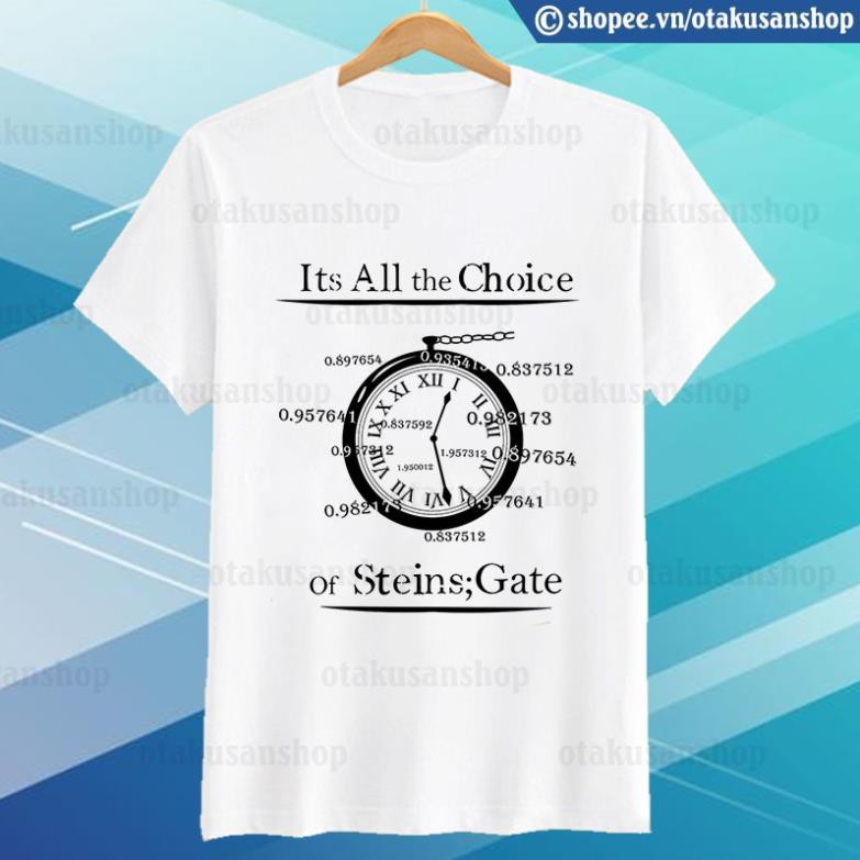 (SALE 50%) Áo thun Steins;Gate 0 - Cánh Cổng Thời Gian