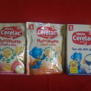 Thực phẩm ăn dặm cho bé Nestlé Cerelac