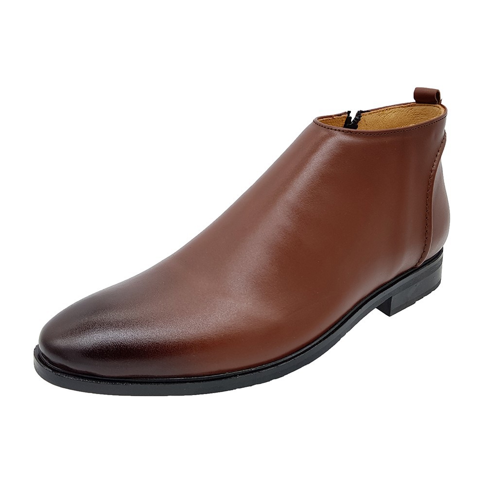 Giày Cổ Lửng Nam Giày Chelsea Boot Nam Da Bò Thật Ensado CL0816 (Nâu) | BigBuy360 - bigbuy360.vn