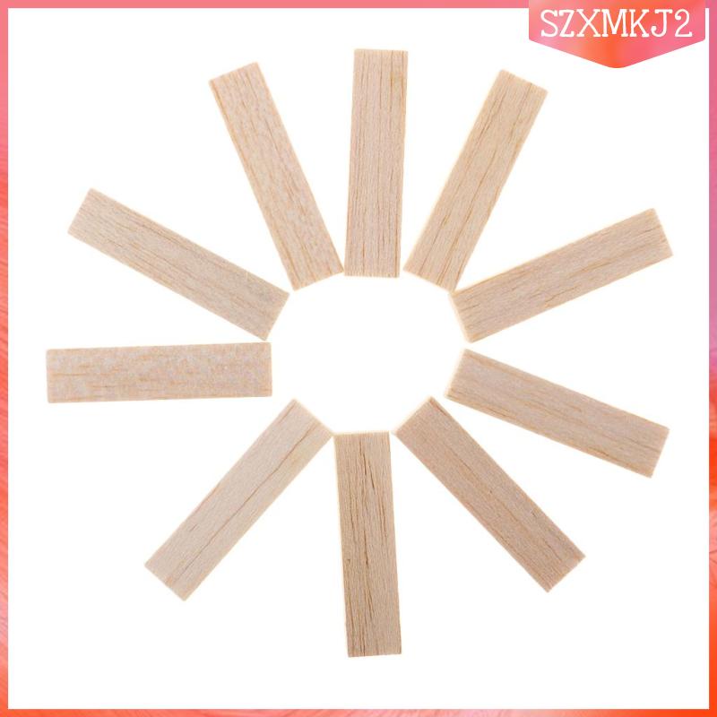 Set 10 Khối Gỗ Balsa Hình Vuông 80mm szxmkj2 Chưa Hoàn Thiện