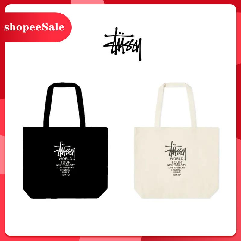 [ Hàng Hot ] Túi Xách Canvas In Chữ Stussy Thời Trang