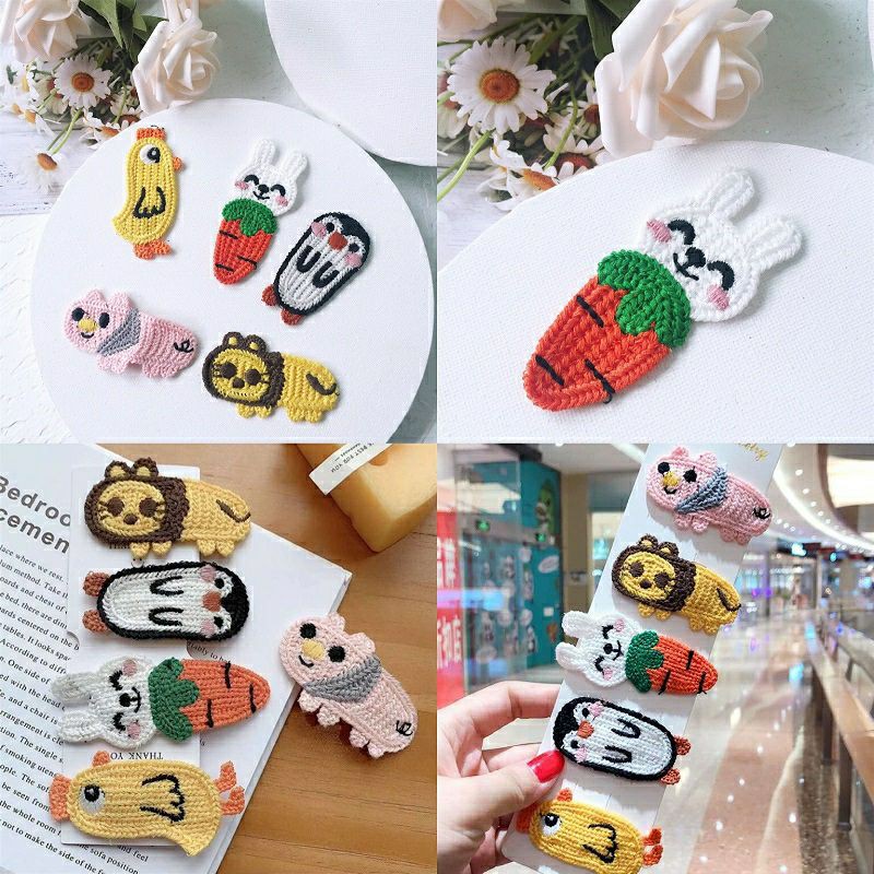 Kẹp Tóc Hình Con Vật DIY