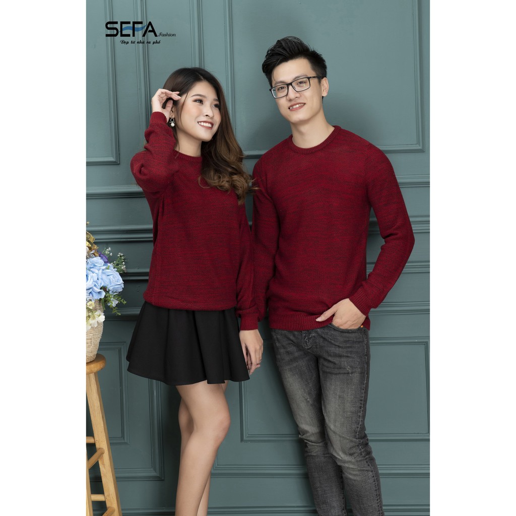Áo len đôi SEFA đốm lông cừu cao cấp, không bị bai xù G0002027