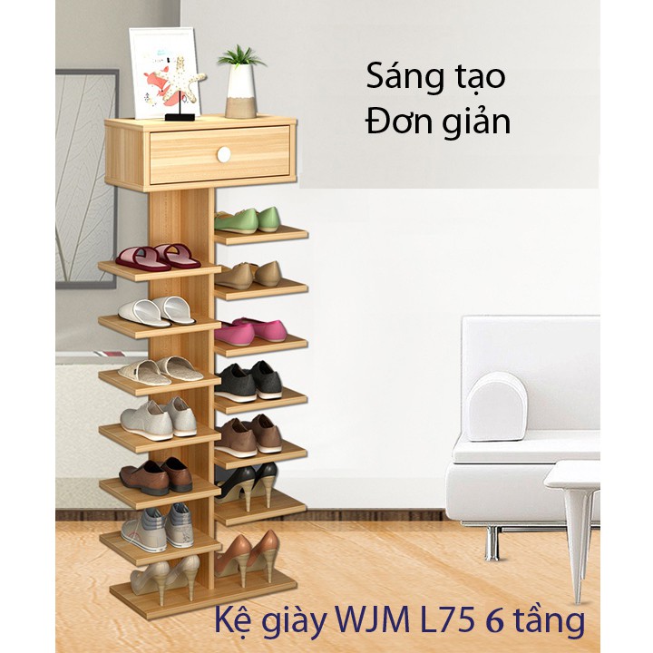 Kệ giày WJM L75 6 tầng_ 1.KGL75-6