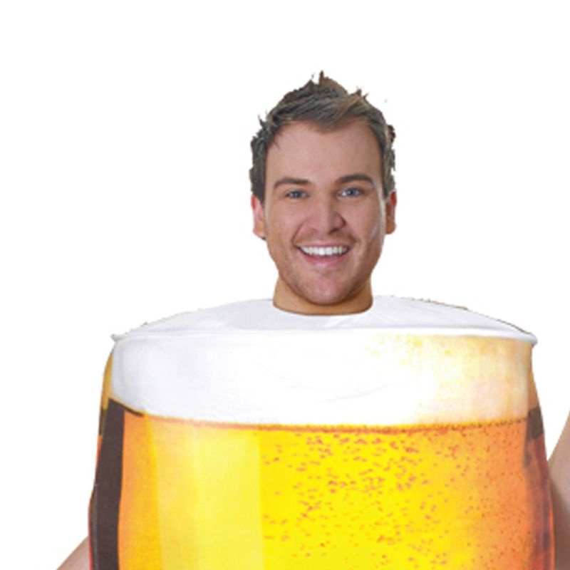 2022 Men Beer Mug Costume Oktoberfest Costume Halloween Cosplay Costume For Adult Party men gift