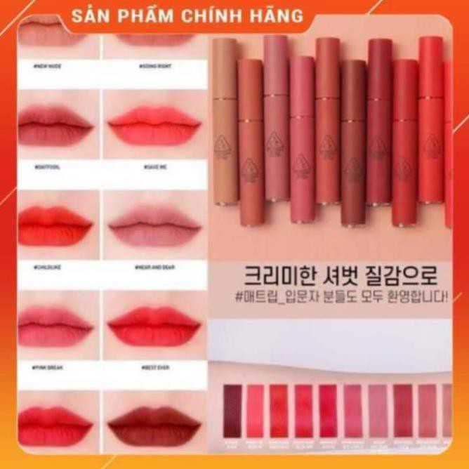 [FREESHIP] - SON 3CE VELVET LIP TINT 5 màu mới | BigBuy360 - bigbuy360.vn