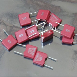 F04 Tụ điện MKS2 0.022UF 22NF 100V 223J 223 màu đỏ (01 con)