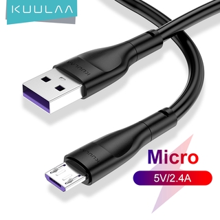 Dây Cáp Sạc Nhanh KUULAA Micro USB Android Kiêm Truyền Dữ Liệu Thích Hợp Cho Xiaomi Mi Re thumbnail
