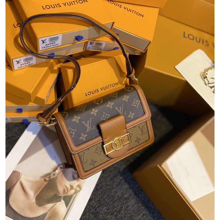TÚI XÁCH NỮ L.V DAUPHINE SIZE 20 25 DA THẬT FULLBOX HÀNG VIP
