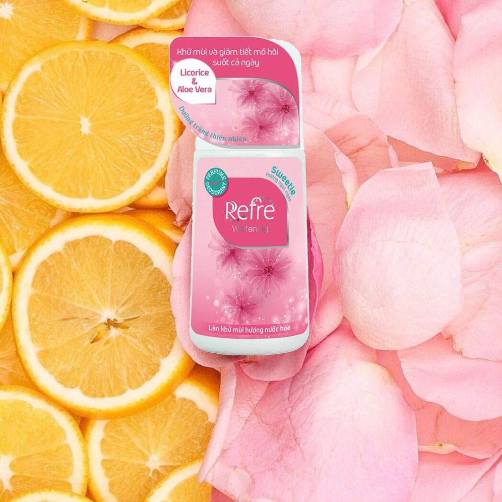Lăn Khử Mùi Refre 40ml - Hương Sweetie