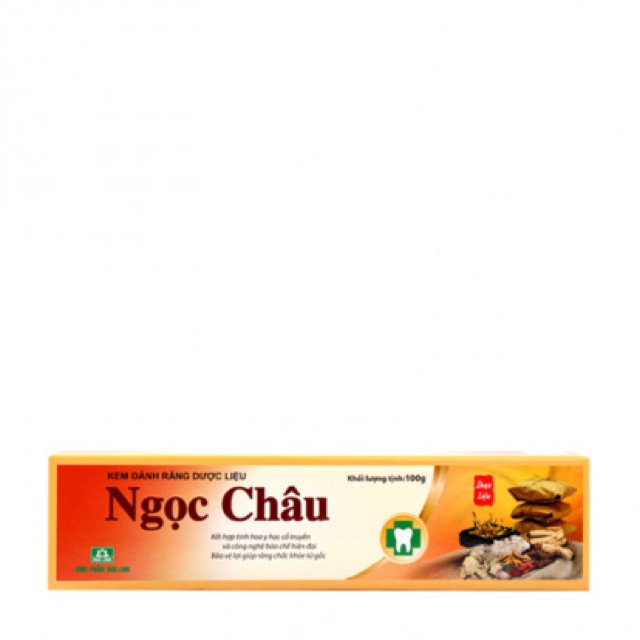 CHÍNH HÃNG - Kem Đánh Răng Dược Liệu Ngọc Châu