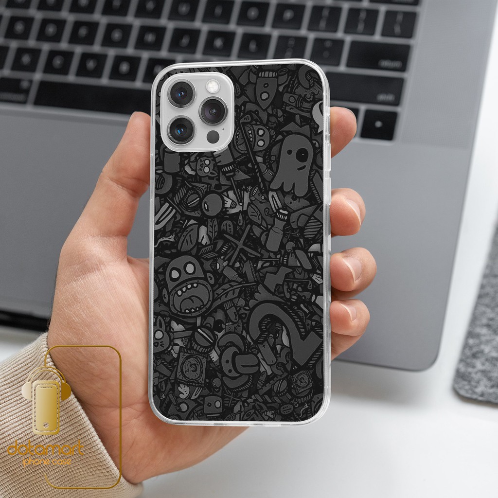 Ốp lưng iphone dotamart DOTA00020 ốp chống sốc, ốp không ố, phím kim loại, viền tpu lưng meca | BigBuy360 - bigbuy360.vn