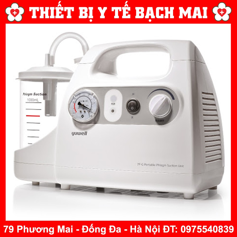 Máy Hút Dịch Mũi Họng 1 Bình Yuwell 7E-C