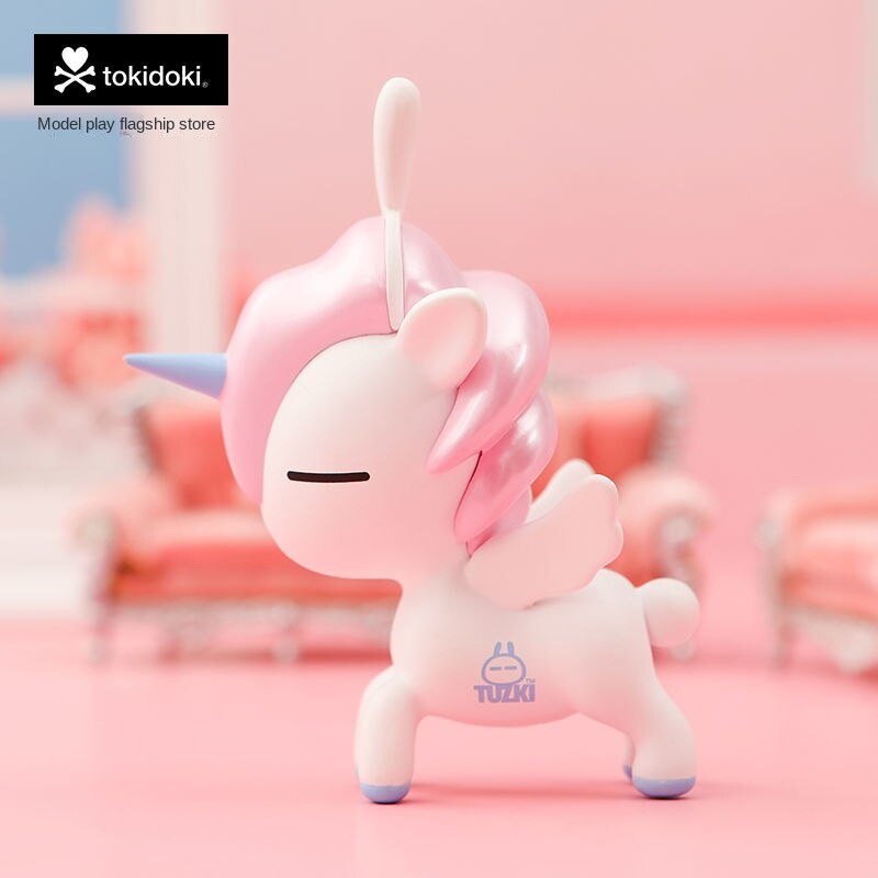 Hộp Đồ Chơi Tokidoki Thỏ Trượt Tuyết Trang Trí Phong Cách Mới