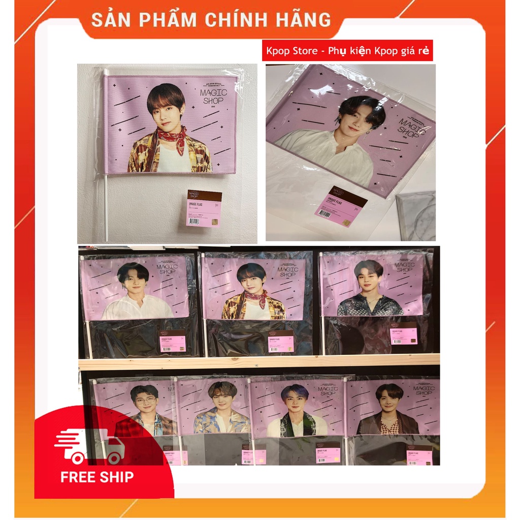 Chính hãng Image Flag Mustet Japan Fanmeeting cờ cầm tay