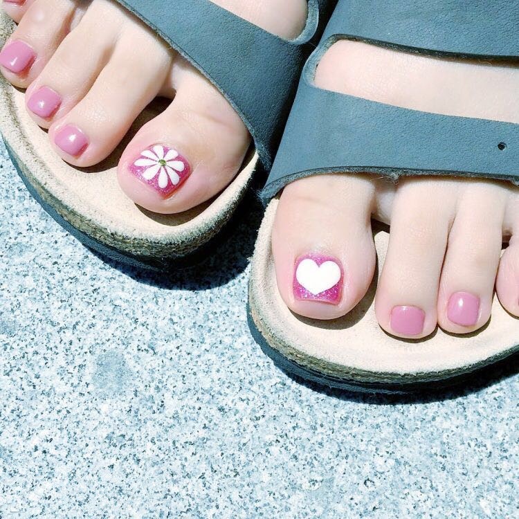 H001-050 Set 14 miếng dán trang trí móng lâu dài chống nước phong cách Hàn Quốc mẫu