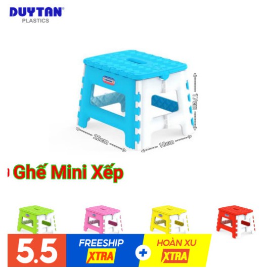 Ghế nhựa xếp mini duy tân chính hãng | BigBuy360 - bigbuy360.vn