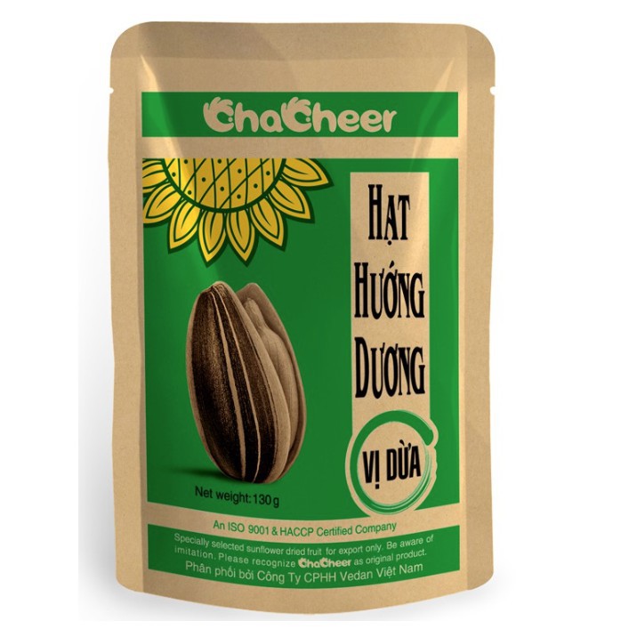 (3 vị) Hạt Hướng Dương ChaCheer gói 130gr