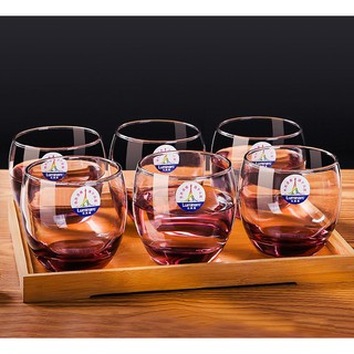 BỘ 6 CỐC THỦY TINH TRỨNG LÙN TÍM LUMINARC 320ML (GIAO NGAY TRONG NGÀY SHIPNOW)