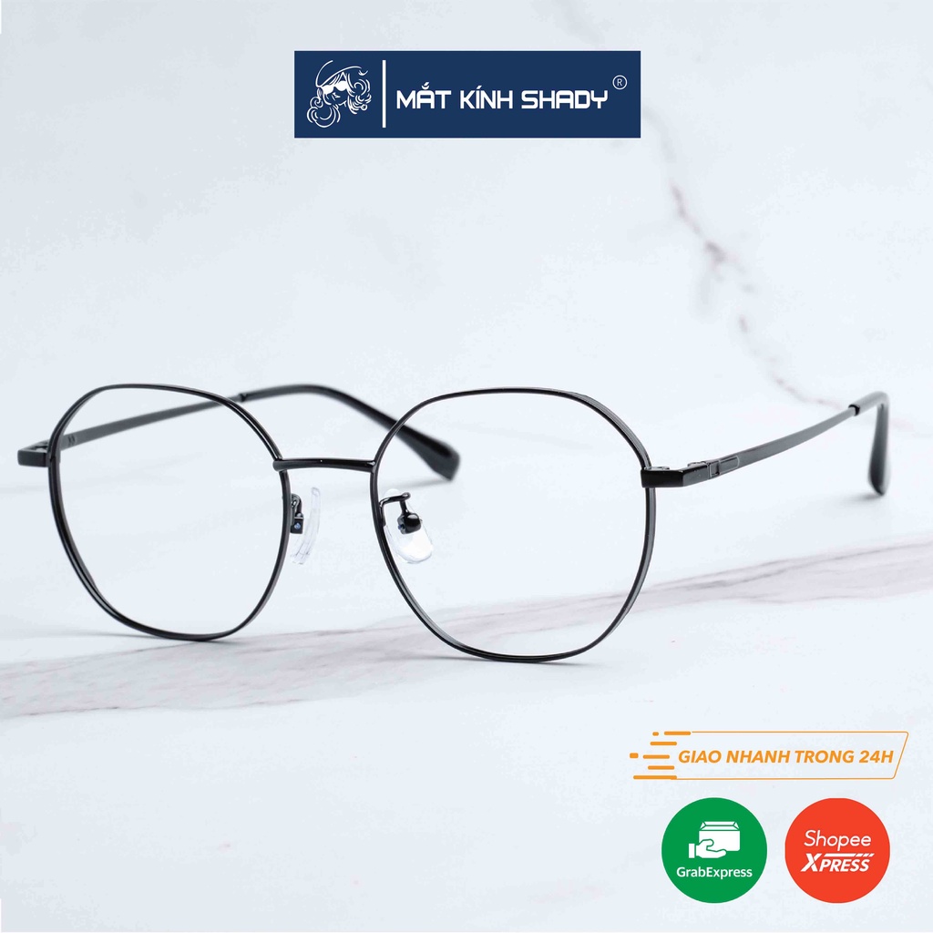 Gọng Kính Cận Hợp Kim Shady Unisex G2309 (Nhiều Màu)