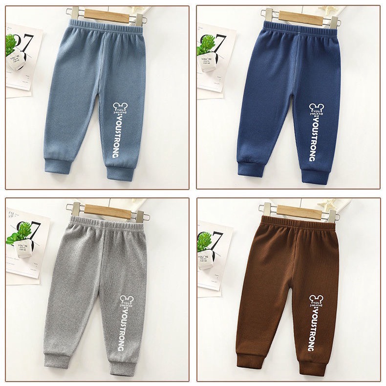 Combo 3 quần len tăm cho bé trai, gái từ 1-4 tuổi