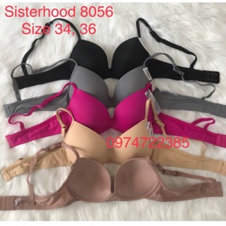 Áo ngực Thái lan có gọng đêm mỏng Sisterhood 8056 size 34,36, 38