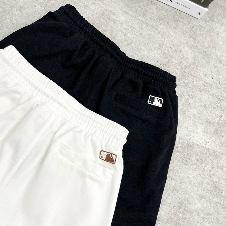 Set quần áo nỉ nam nữ, Set Sweater M.L.B, Bộ quần áo thu đông nữ NY Monogram SW07 - Pom Store