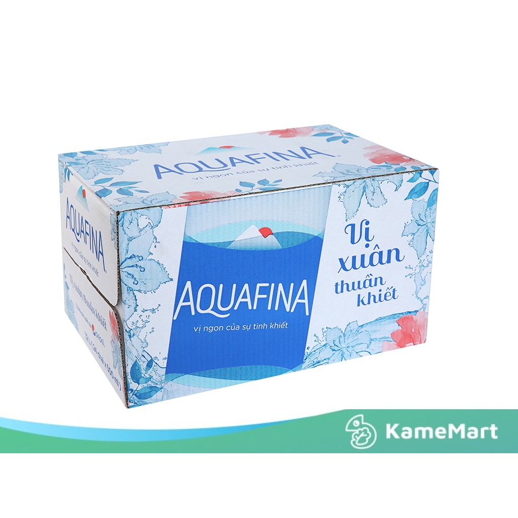 [Mã GROSALEHOT giảm 8% đơn 250K] Nước Tinh Khiết Aquafina ( Thùng 28*500ml)